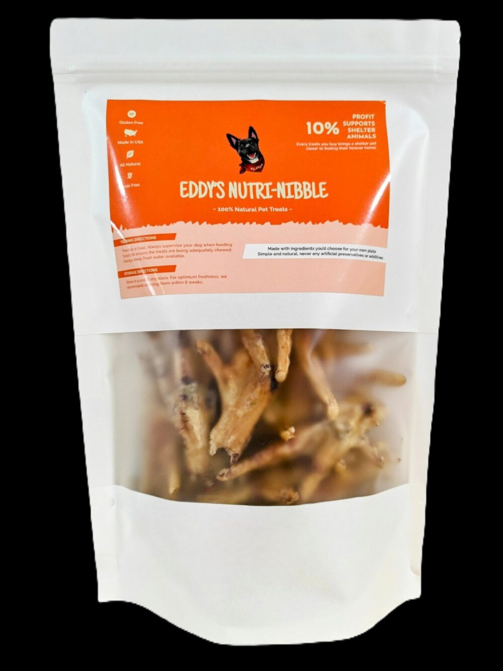 Chicken Feet Dog Treats - Single Ingredient, Air-Dried Chews - Image 3